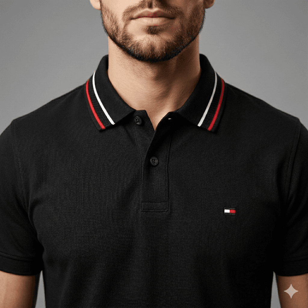 CAMISA POLO Tommy Hilfiger (Com Botao)